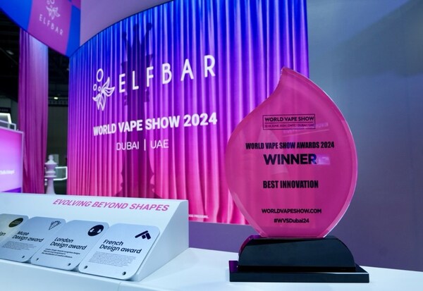 ELFBAR 荣获 2024 年迪拜世界电子烟展“最佳创新奖”
