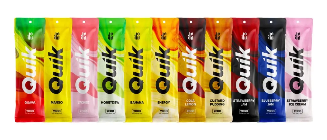 QUIK电子烟味道:多种水果口味供您选择