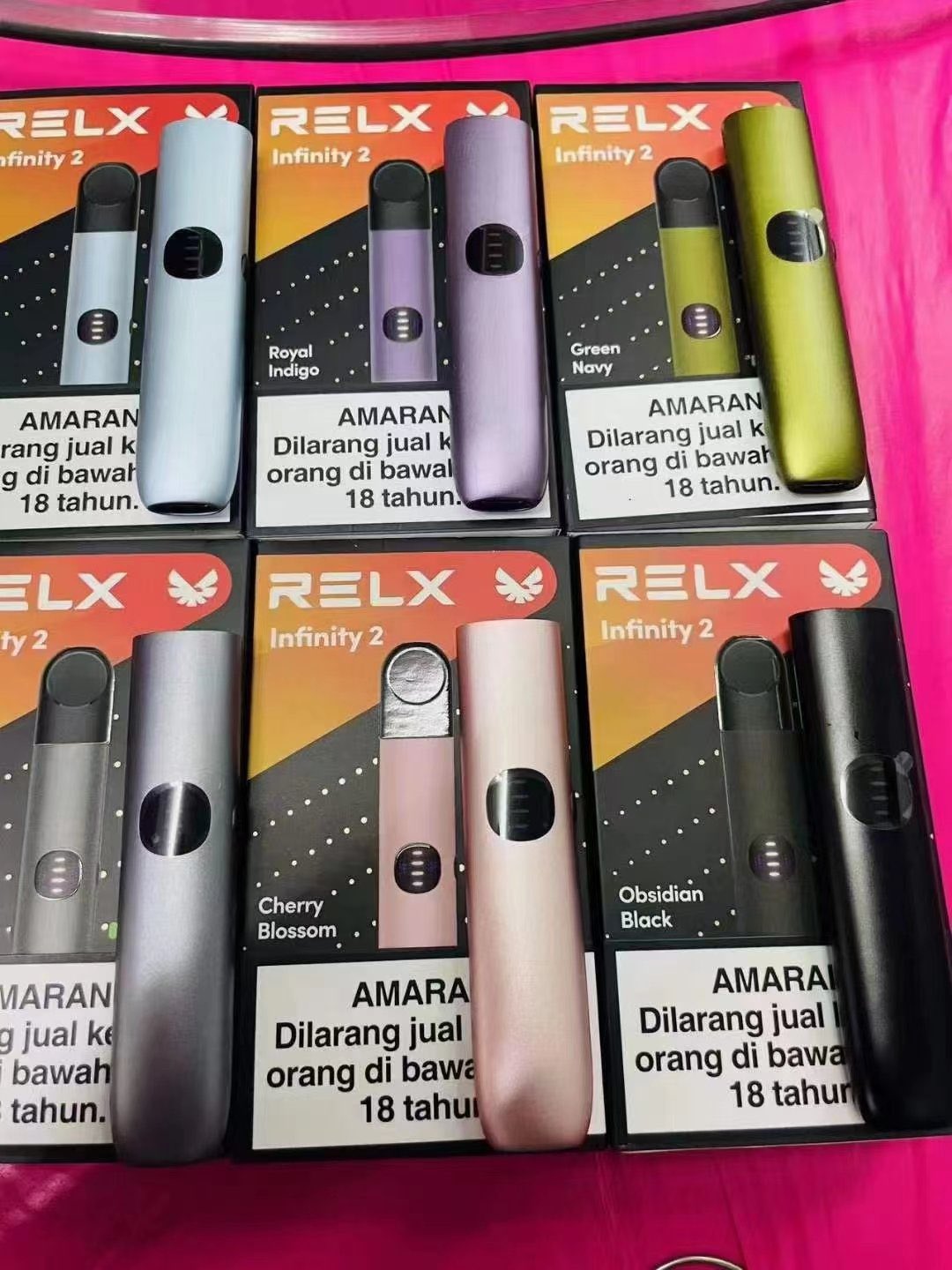 悦刻五代幻影Pro全部六款颜色一览