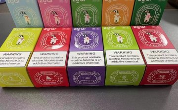 真格冰熊一次性电子烟升级版，冰熊zg25一次性电子烟